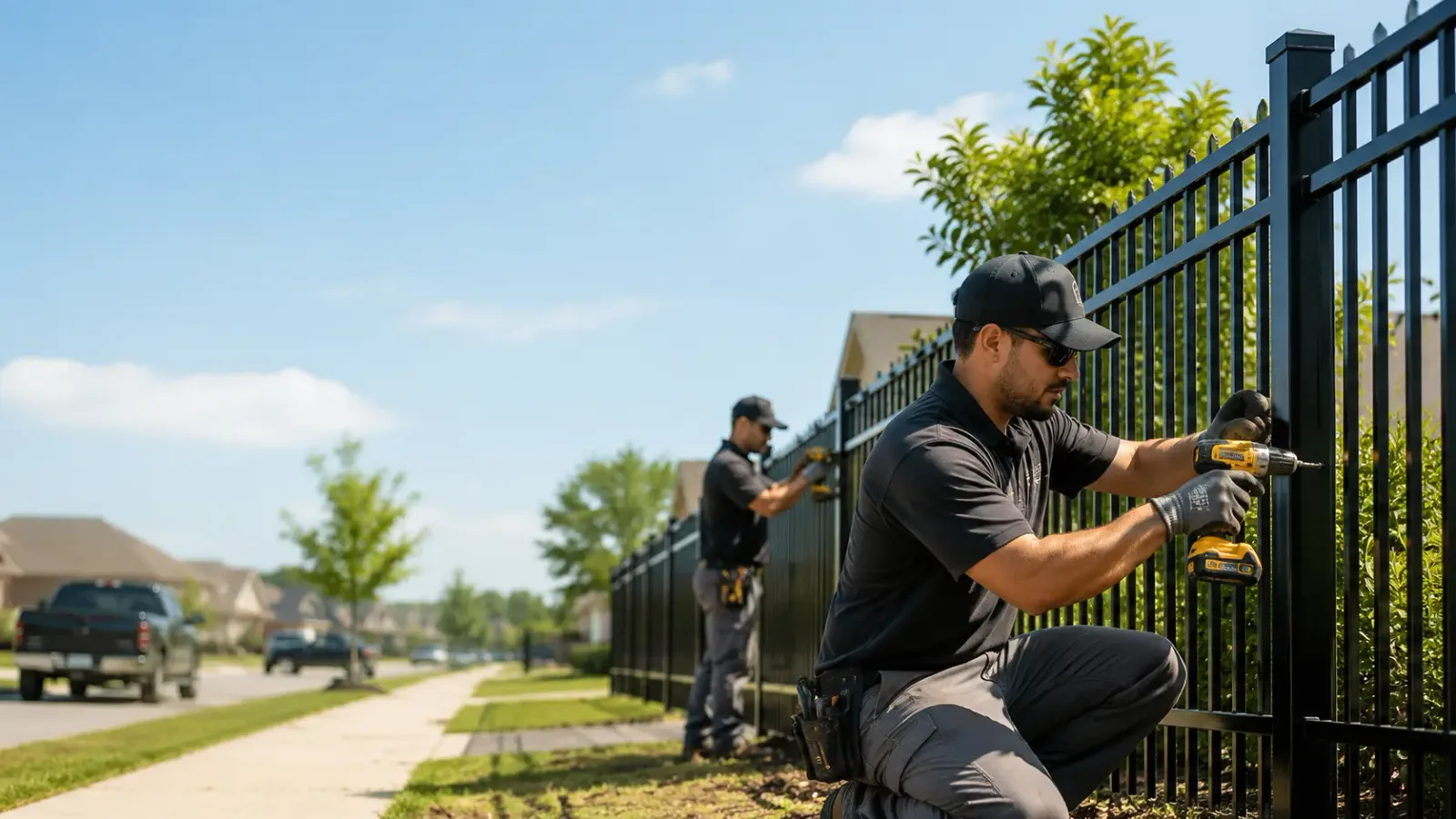 Metal Fence Installation in Mount Carbon, WV